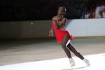 Maé-Bérénice Méité aux championnats du monde de patinage