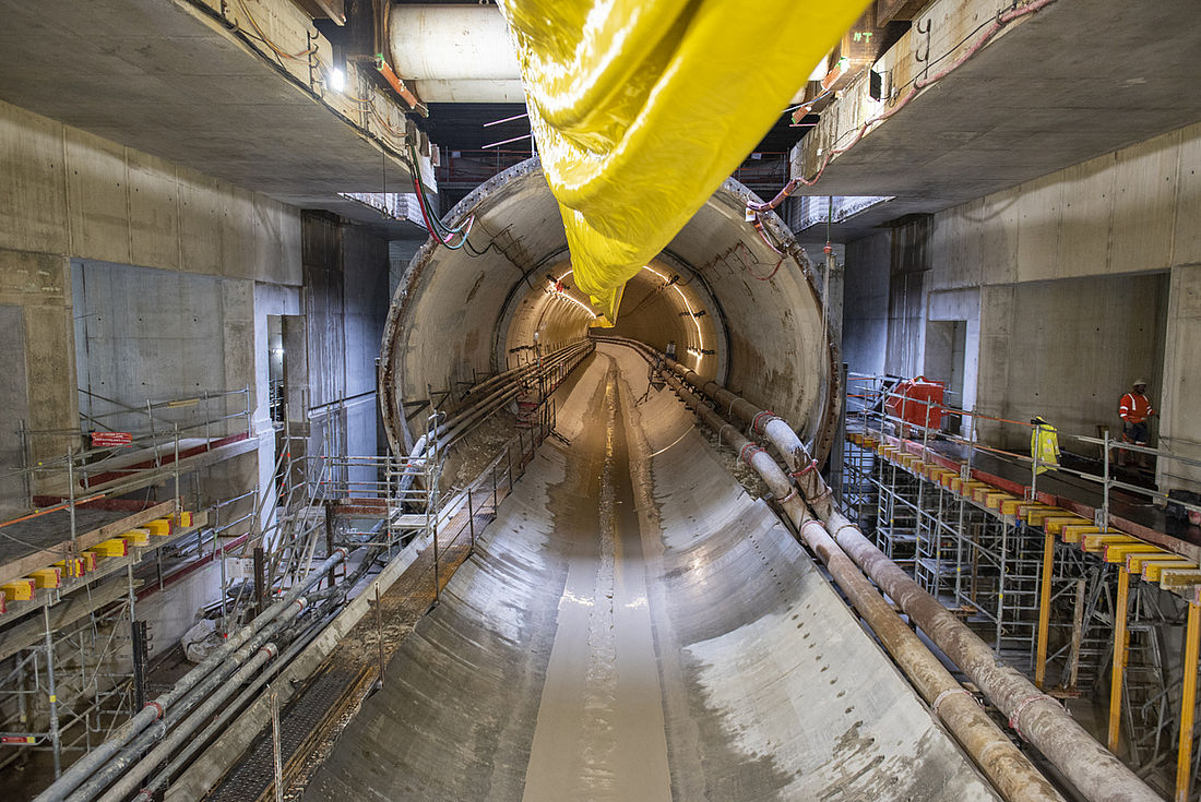 Visite du tunnelier - Metro ligne 15 - Grand Paris Express - Vitry-sur-Seine