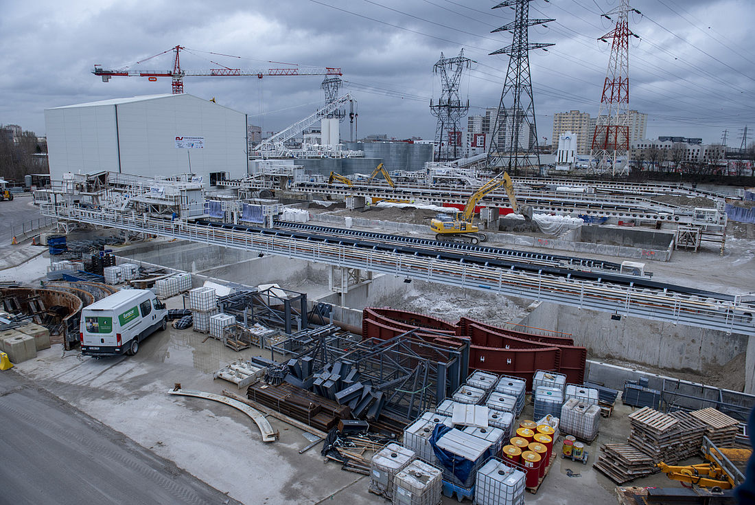 Visite du tunnelier - Metro ligne 15 - Grand Paris Express - Vitry-sur-Seine