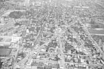 Quartier de la ferme vu du ciel © Archives municipales