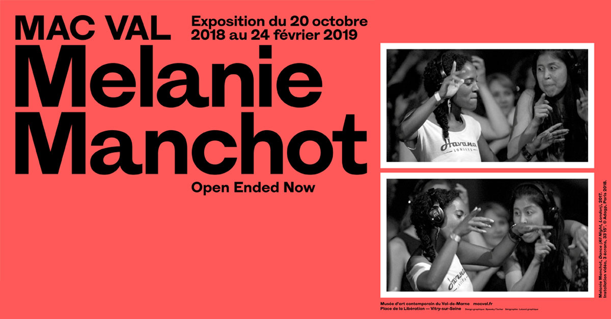 1re grande exposition monographique en France de Melanie Manchot, du 20 octobre au 24 février 2019, au MAC VAL.