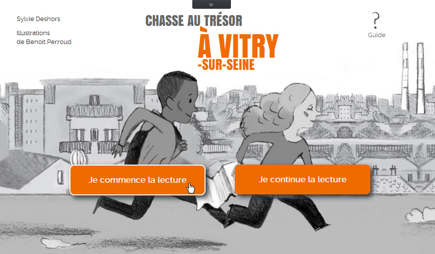 La chasse au trésor à vitry-sur-Seine, en version numérique gratuite.