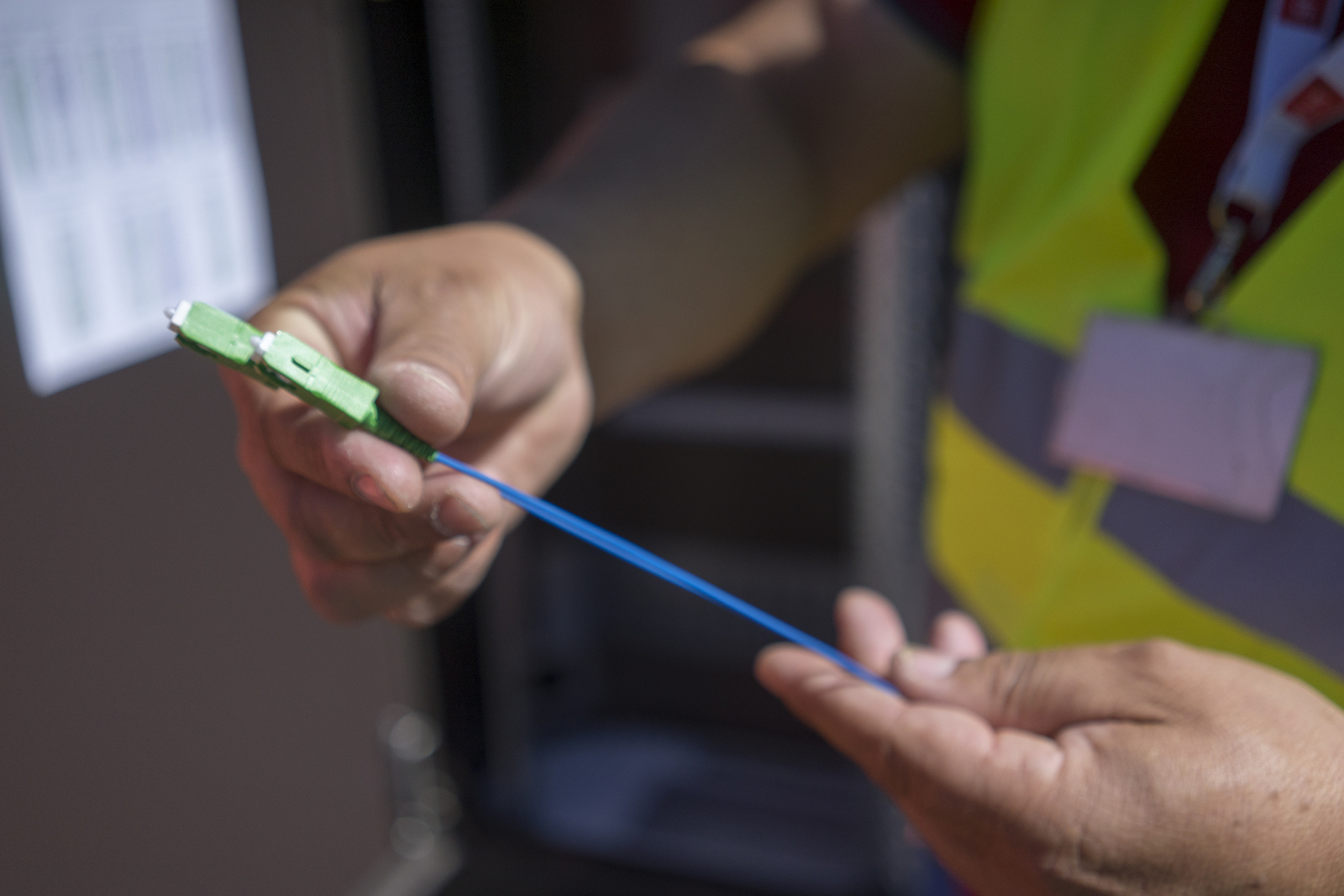 Installation de la fibre