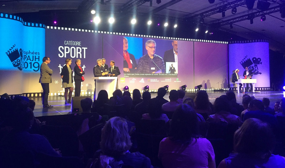Les actions en faveur de l'accès au sport pour tous, menés de longue date par la ville, ont été salués, le 14, par l'obtention d'un trophée décerné par la Fédération APAJH.