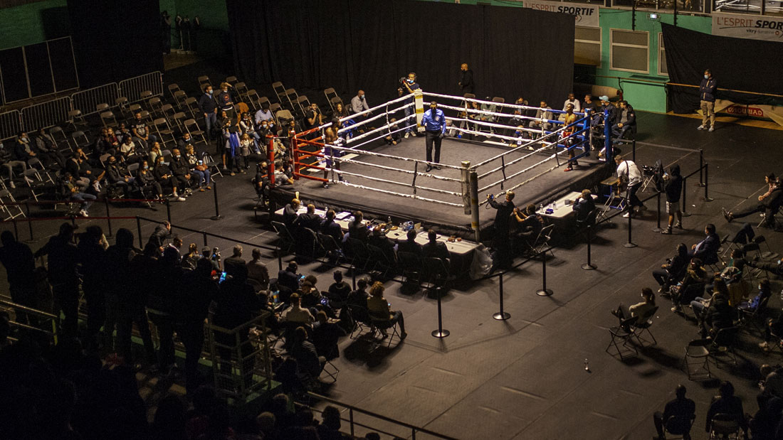 Ring de boxe (compétition)