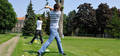 “Nous avions envie de découvrir cette discipline. On pensait que c’était plus simple d’accès, mais le golf impose de bien savoir se positionner. Le premier jour, rien n’allait, maintenant on sait tenir un bois, frapper la balle”, Stephen et Y