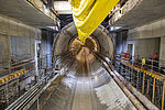 Visite sonore du tunnelier de la ligne 15