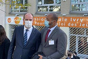 Le Premier ministre à la Mission locale